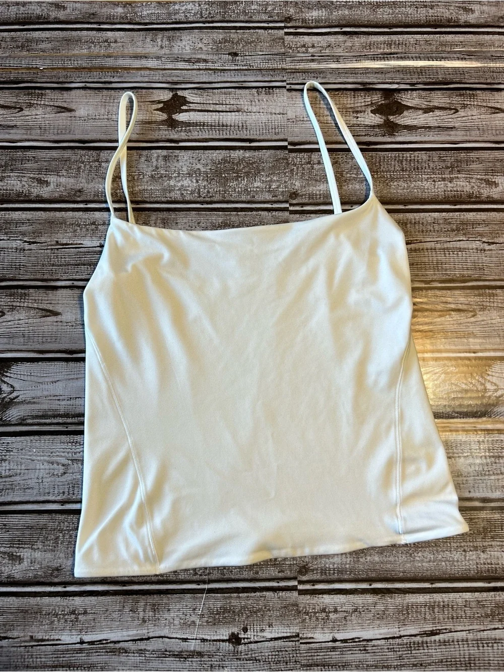 Lululemon Women’s White Spaghetti Strap Cami Top Size XS
